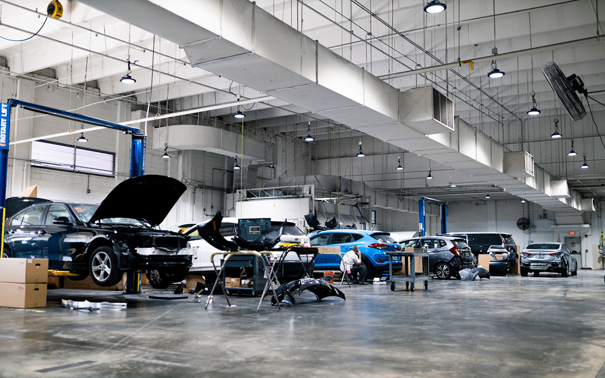 Luxury Collision Repair in Miami