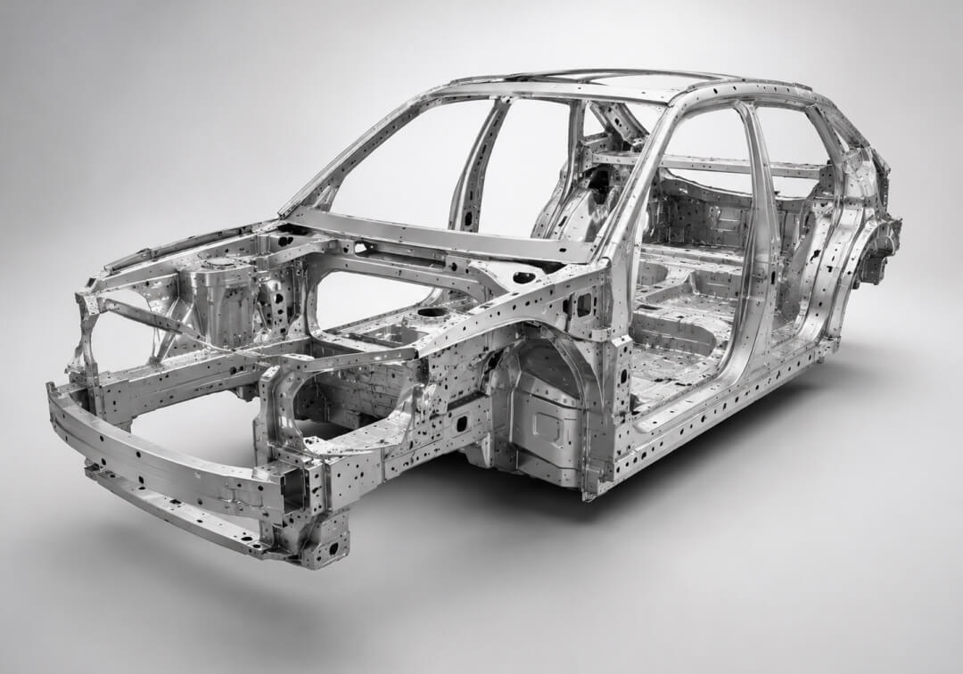 Metal car frame